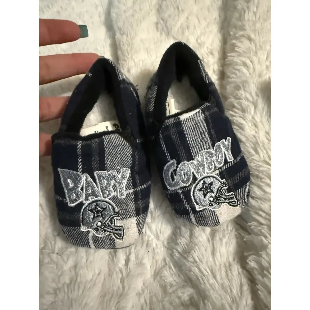 Dallas Cowboys 0-6m Infant Baby Slippers Booties